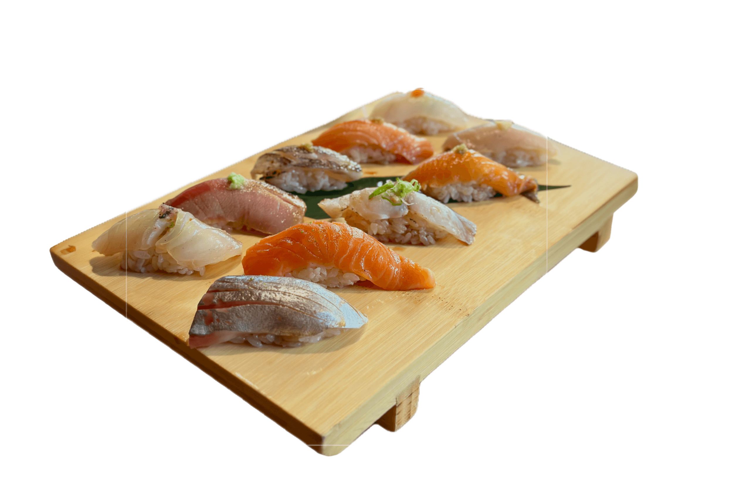 Sushi rolls.